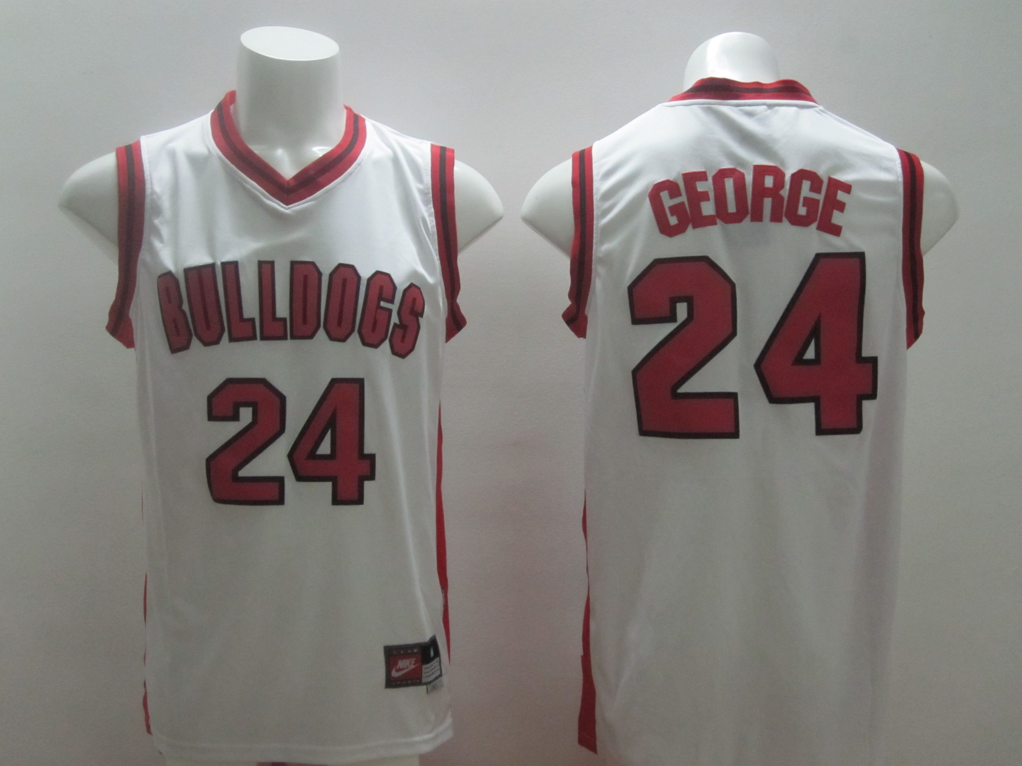 Men Indiana Pacers #24 George White NBA Jersey